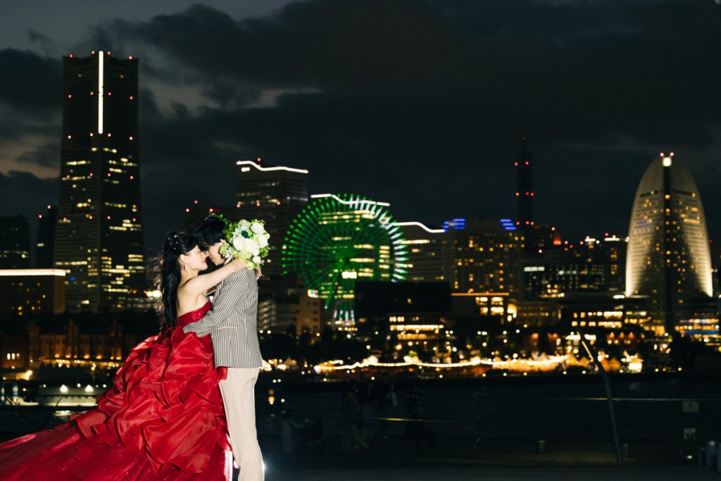 サンセット～夜景【大桟橋】