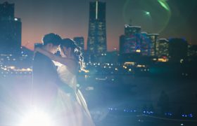 サンセット~夜景【大桟橋】